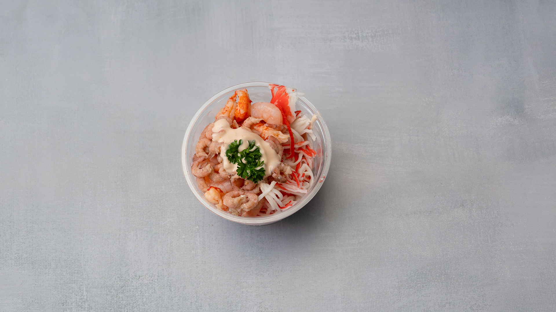 De krab-garnalen cocktail van Roeleveld